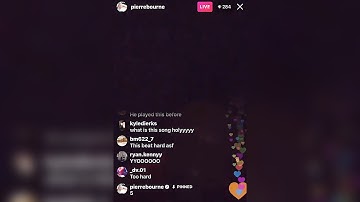 Pierre Bourne - Villain (IG LIVE Snippet)