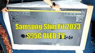 Slim Fit Wall Mount on Samsung S95C 2023
