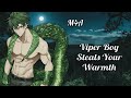 Viper boy protects you in return for your warmth m4a asmr roleplay