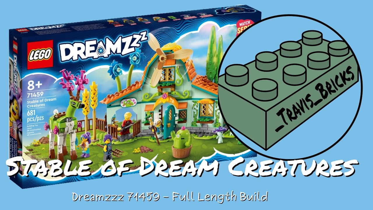 Stable of Dream Creatures 71459, LEGO® DREAMZzz™