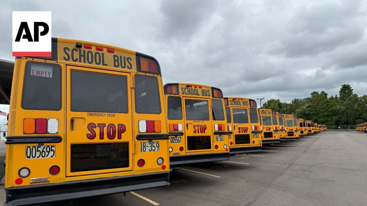 Ohio school district buses struggle, overburdened with public and private school students