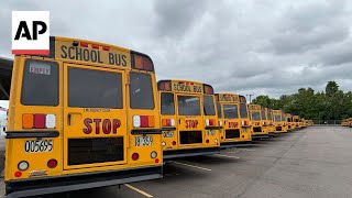 Ohio school district buses struggle, overburdened with public and private school students