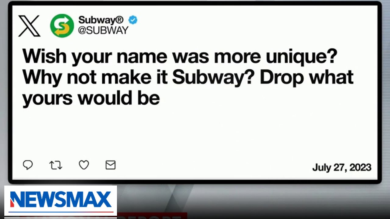 Subway says 10K fans offered to change their names to 'Subway' to win free  subs for life