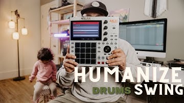MPC ONE Humanize | MPC Drum Swing | Humanizing Drums MPC ONE
