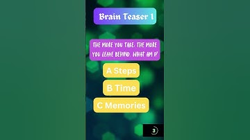 Quick Riddle Challenge: Can You Beat The Clock? #riddles