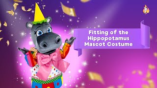 Fitting of the Hippopotamus Mascot Costume