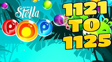 Angry Birds Stella Pop Levels {1121 To 1125} Walkthrough For Android & iOS