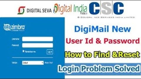 How To Reset Digimail password full process