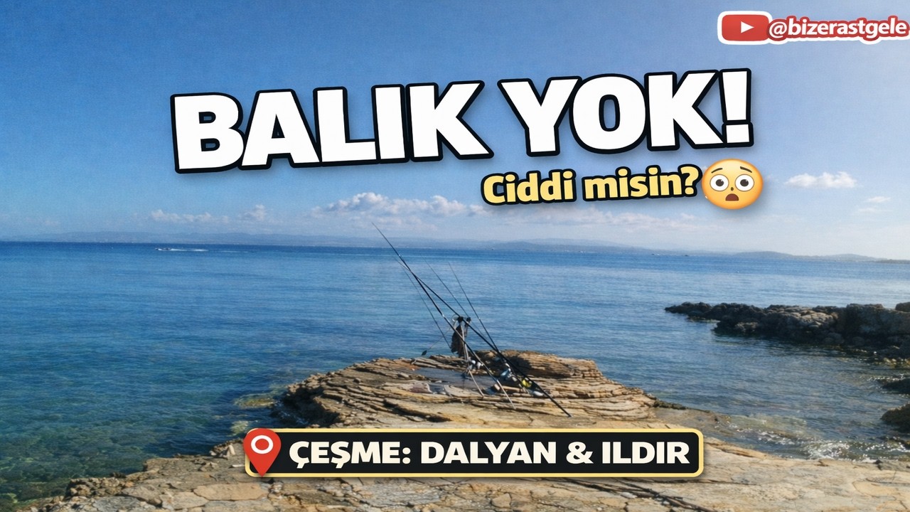 Oltayı Attık… Sabır Tuttuk! 😄🎣😎☀️🧿 #İzmirKıyıdanBalıkAvı #Outdoor #ÇeşmeOltaİleAv