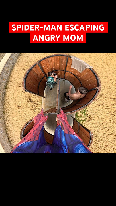 SPIDER-MAN'S MOM GOT EMBARRASSED #spiderman #minecraft #funny #escaping #comedy #parkour #pov #mom
