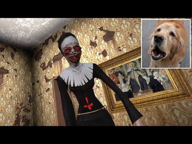 KOPI!! WHY ARE U BARKING?! | Evil Nun (Mobile Horror Game) class=