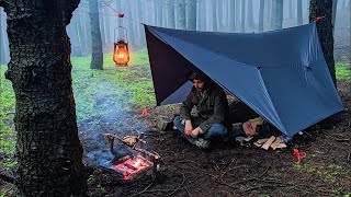 Solo Camping In Heavy Rain Storms Video Compilation