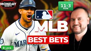 11-3 RUN!! ~ MLB PICKS TODAY Monday (6/8/26) NRFI FREE Best Bets &amp; Player Props Predictions