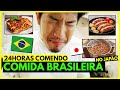 24horas comendo comida brasileira no Japão