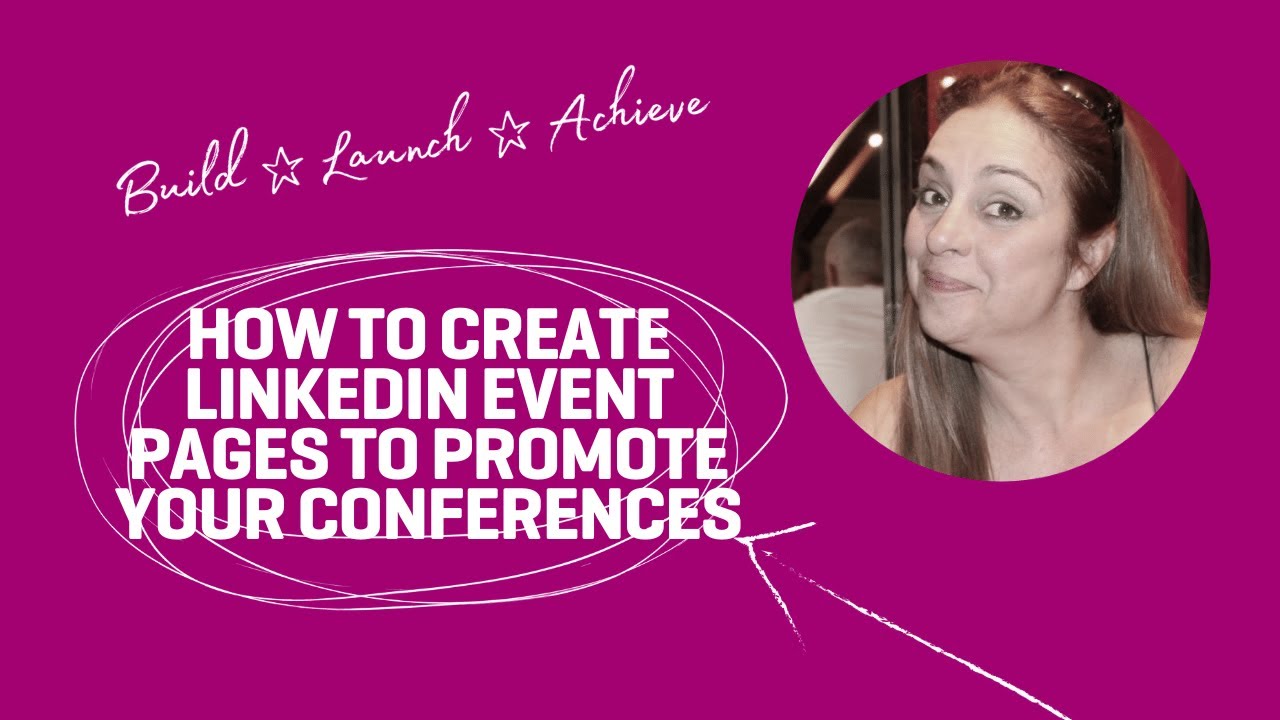 How to create LinkedIn Event Pages and promote your webinars - YouTube