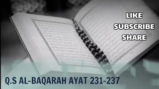 Q.S AL-BAQARAH AYAT 231-237 NADA ROST (METODE TILAWATI/METODE UMMI)