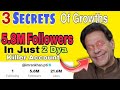 3 Big Secrets Of @ImranKhanOfficialChannel  Social Media Team | How to Grow  Social media Account