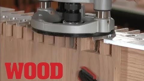 How To Make Dovetails in Wide Panels - WOOD magazine