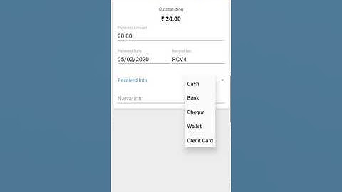 History Icon in Invoice | Book Keeper Android (Lite) | Invoice History Feature