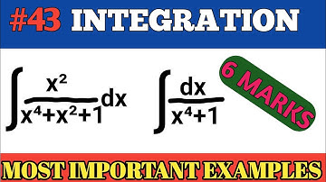 Chapter-9 Integration | Partial Fractions | Most Important Examples