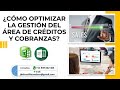 ¿CÓMO OPTIMIZAR LA GESTIÓN DEL ÁREA DE CRÉDITOS Y COBRANZAS?