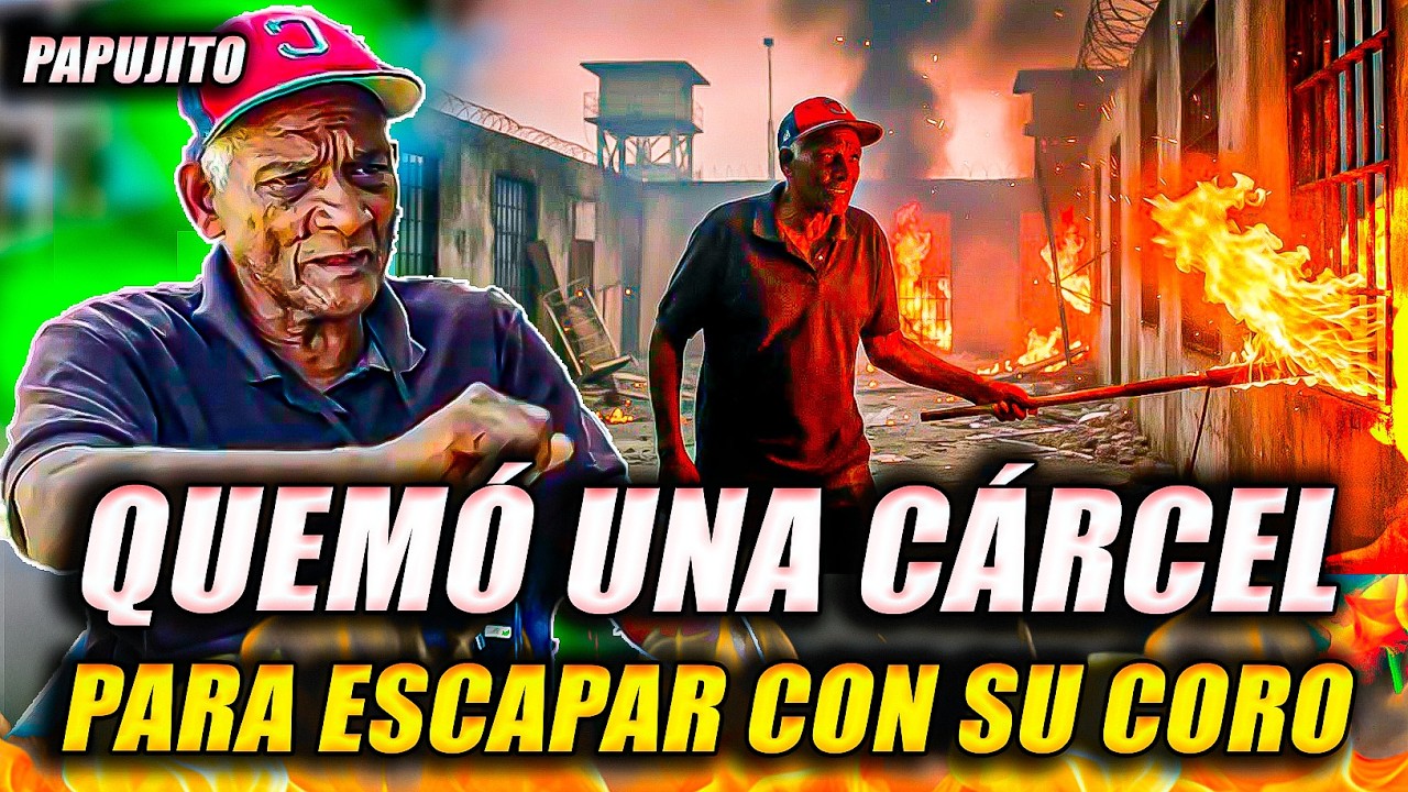 ASI FUE COMO QUEMAMOS LA CARCEL PARA 3SCAPAR, Y 4RMAR UN MOTIN!!