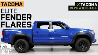 20162023 Tacoma Elite Series Sport Style Fender Flares Review & Install