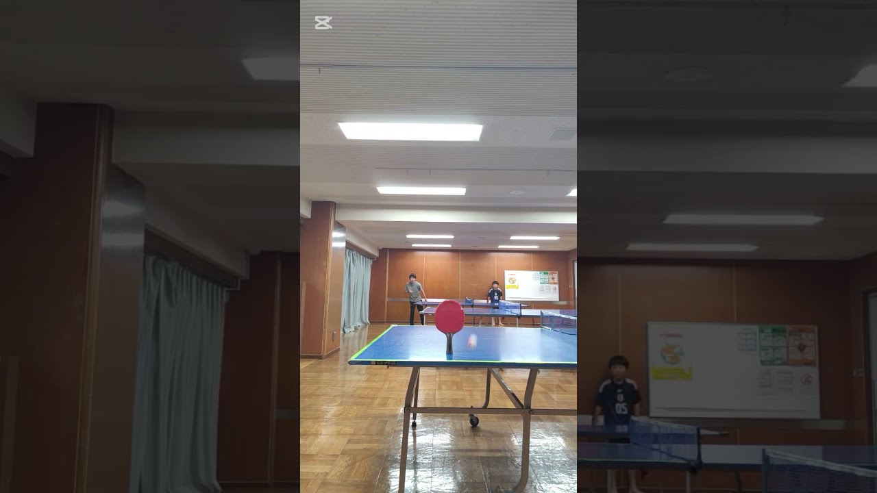 Whoever Hits It First Wins Sports Tabletennis Trickshot Challenge