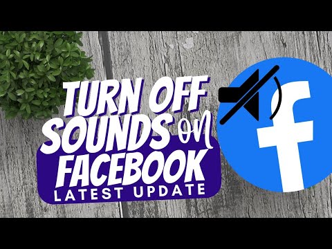 How to turn off Sounds on Facebook App Android / iPhone 2022