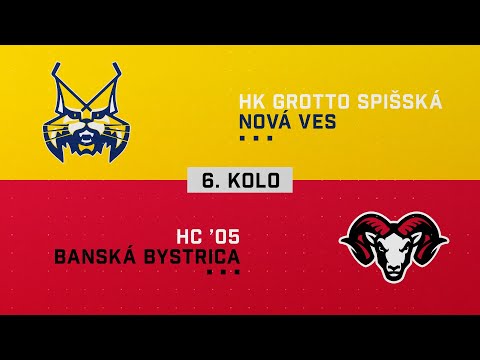 6.kolo štvrťfinále HK GROTTO Spišská Nová Ves - HC 05 Banská Bystrica HIGHLIGHTS