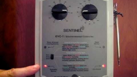 Sentinel EVC-1 Environmental Controller demostration