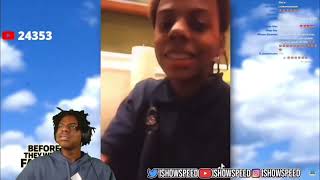 New Ishowspeed Reacts To His Old Photos