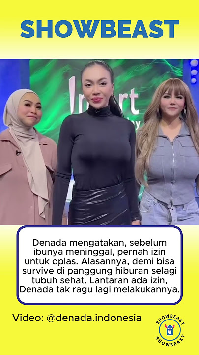 Evolusi Wajah Denada Sejak Keranjingan Oplas #artisoplas #denada #emiliacontessa