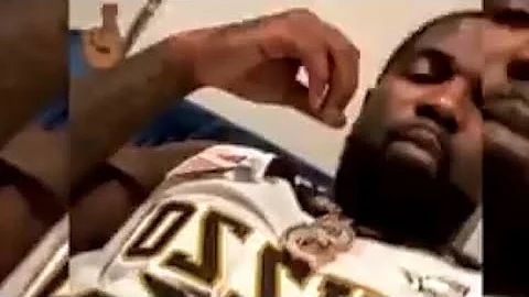 Tsu Surf Wears his deceased friend College jersey made by THRILLYTHROWBACK...  (Rip Keon)