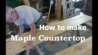 Making a Maple Countertop by TimTools99 1,931 views 2 years ago 14 minutes, 11 seconds