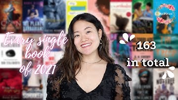 All The Books I Read in 2021 + Stats | Noa Jasmine