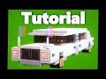 Minecraft: How To Build A Limousine Car Tutorial [Easy]