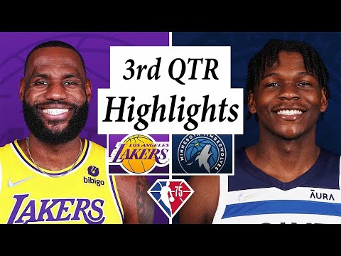 Los Angeles Lakers vs. Minnesota Timberwolves Full Highlights 3rd QTR | Dec 17 | 2022 NBA Season