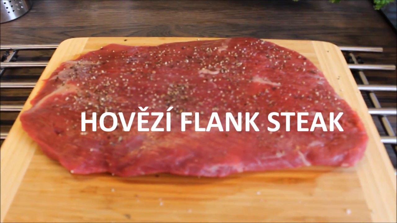 Jak připravit flank steak na pánvi?