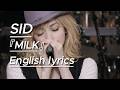 SID 『MILK』English lyrics 【AI Cover】