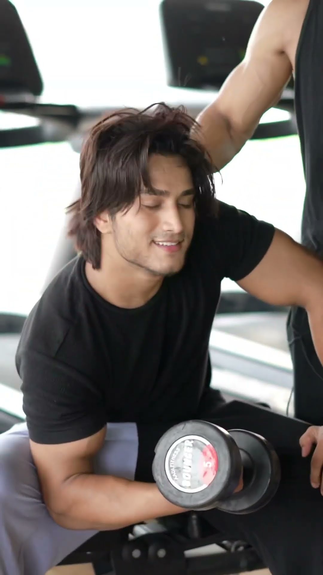Gym ❤️? #music #song #gym #shortsvideo  #bollywoodsongs #shortsvideo  #fitness #love #lovestory