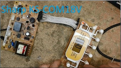 Sửa bo nồi cơm Sharp KS-COM18