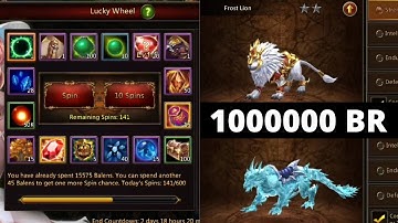 15600 balens - Magic Pot. Exchange for 2 mounts. 1000000 BR. Wartune hoh. 25.07.21. EVE.