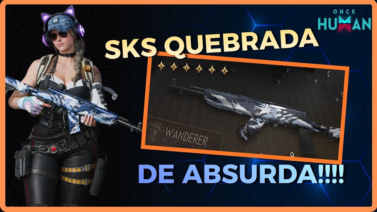 BUILD SKS META ESTÁ ABSURDA!! ONCE HUMAN