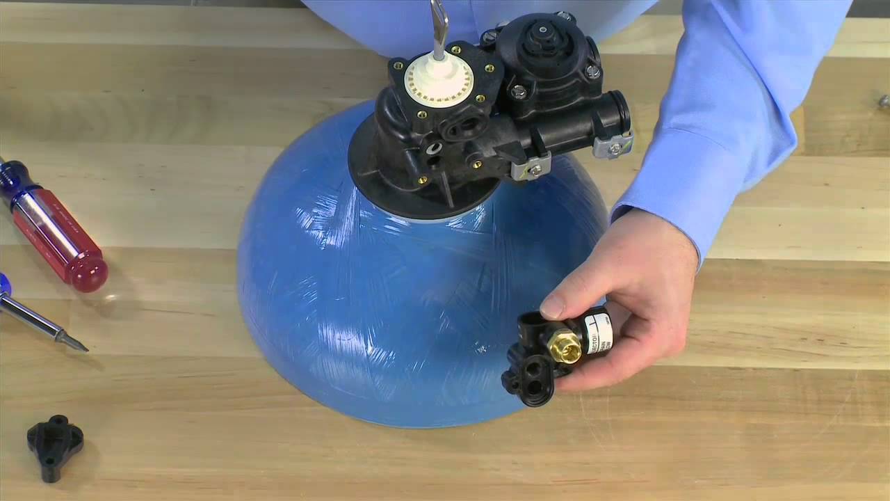 Desmontaje de la válvula de control Fleck 5600