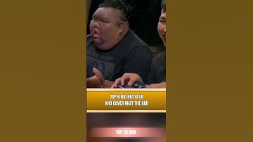 Top 6 bài hát kì lạ khó cover nhất thế giới #shorts