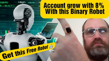 This Binary Option Robot Did Grow my account with 8% in 20 mins!