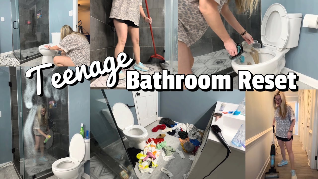 Bathroom Deep Clean | Cleaning Morivation