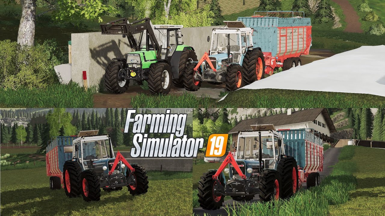 [LS19] - Timelapse #2 Walchen Seasons: Eicher Power am Berghang - YouTube
