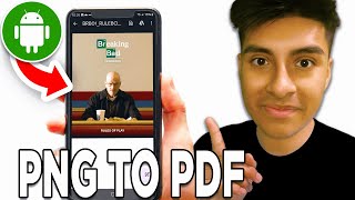 How To Convert PNG To PDF On Android! - Tutorial